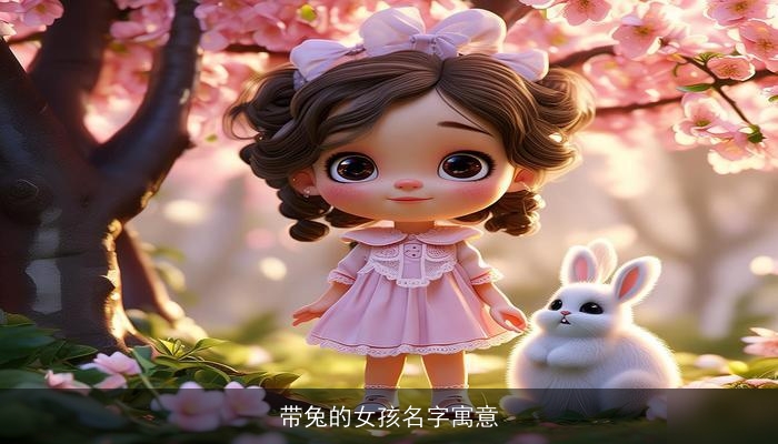 带兔的女孩名字寓意
