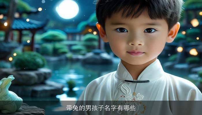 带兔的男孩子名字有哪些