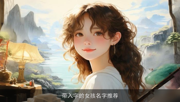 带入字的女孩名字推荐