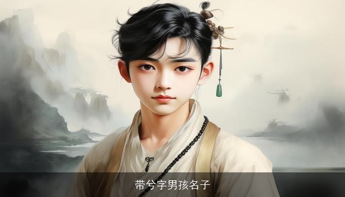 带兮字男孩名子