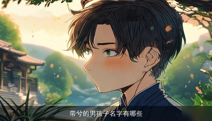 带兮的男孩子名字有哪些