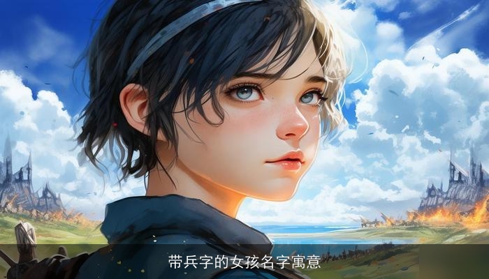 带兵字的女孩名字寓意
