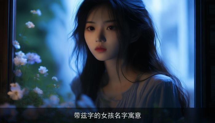 带兹字的女孩名字寓意