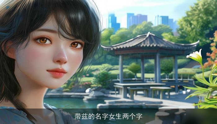 带兹的名字女生两个字