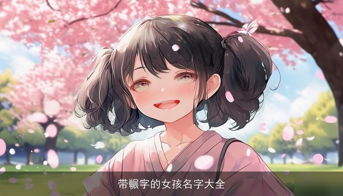 带冁字的女孩名字大全