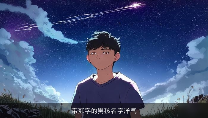 带冠字的男孩名字洋气