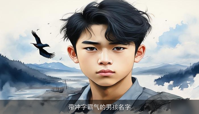 带冲字霸气的男孩名字