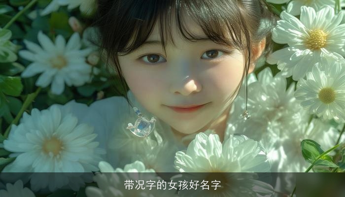 带况字的女孩好名字