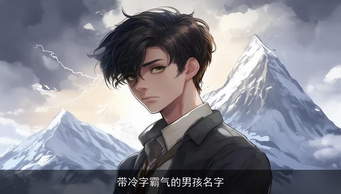 带冷字霸气的男孩名字