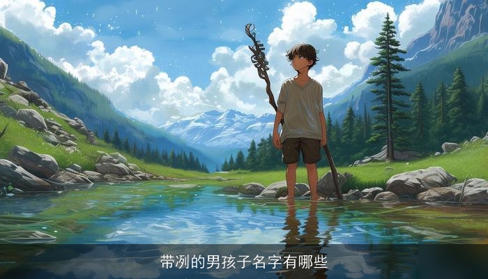 带冽的男孩子名字有哪些