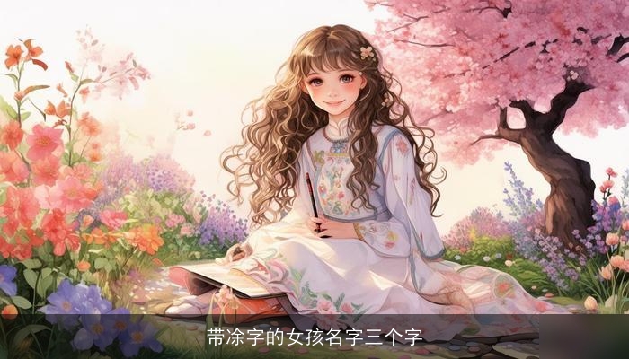带凃字的女孩名字三个字
