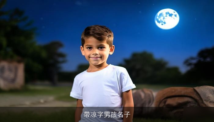 带凉字男孩名子