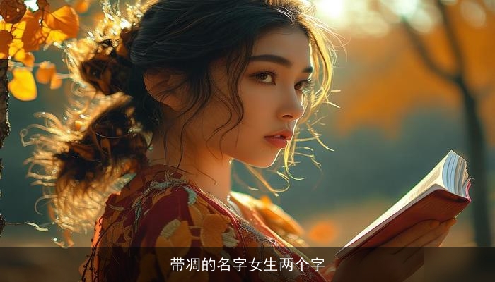 带凋的名字女生两个字