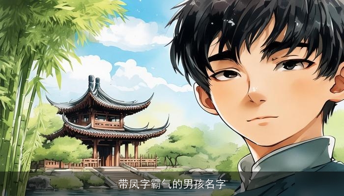 带凤字霸气的男孩名字