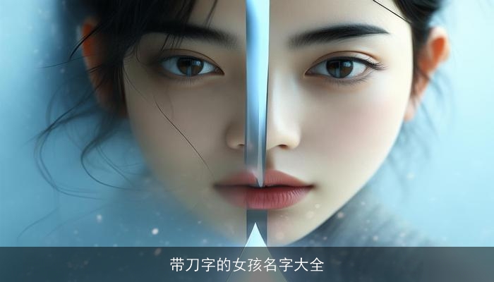 带刀字的女孩名字大全