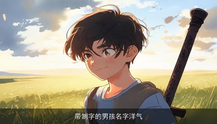 带刎字的男孩名字洋气