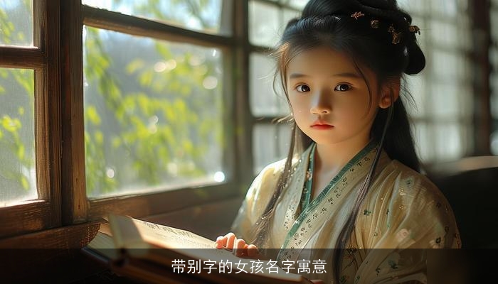 带别字的女孩名字寓意