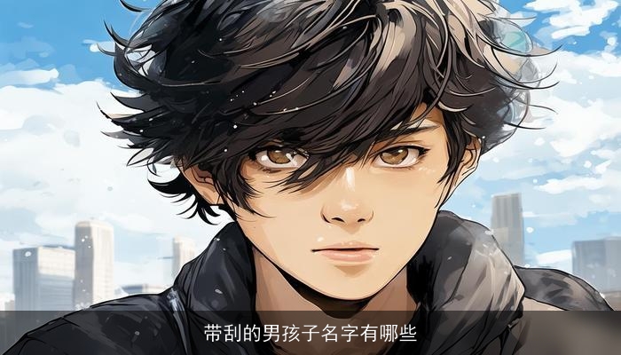 带刮的男孩子名字有哪些