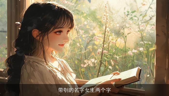 带刳的名字女生两个字