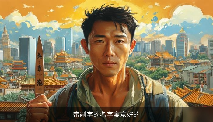 带剐字的名字寓意好的
