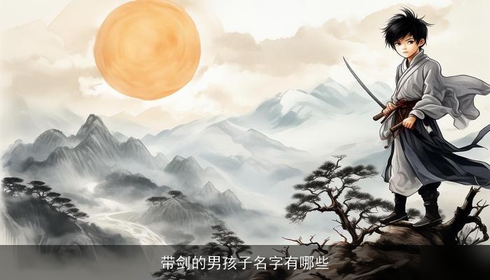 带剑的男孩子名字有哪些