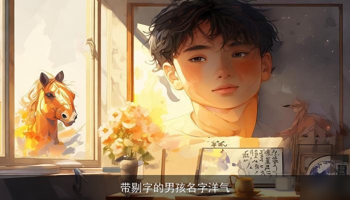 带剔字的男孩名字洋气