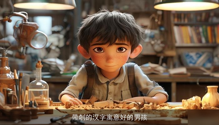 带剞的汉字寓意好的男孩