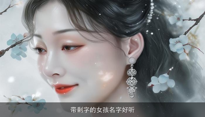 带剩字的女孩名字好听