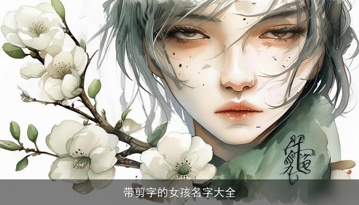 带剪字的女孩名字大全
