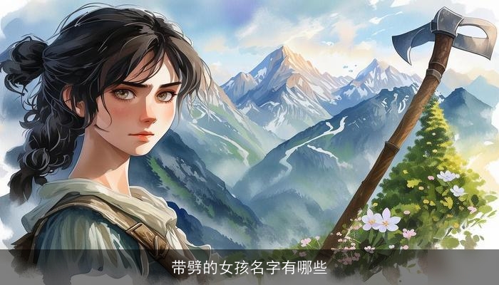 带劈的女孩名字有哪些