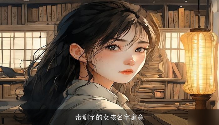 带劐字的女孩名字寓意