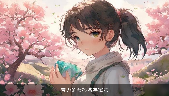 带力的女孩名字寓意