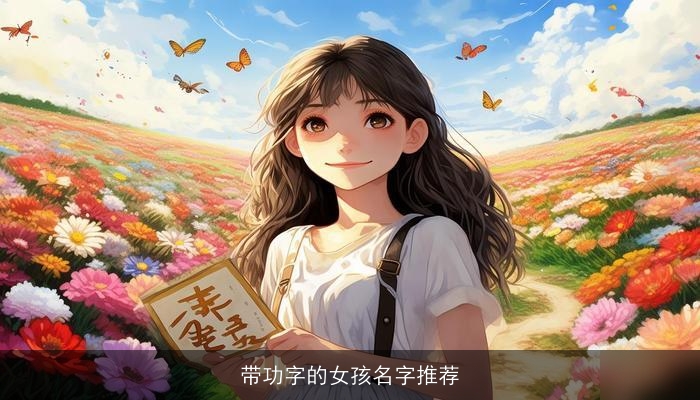 带功字的女孩名字推荐