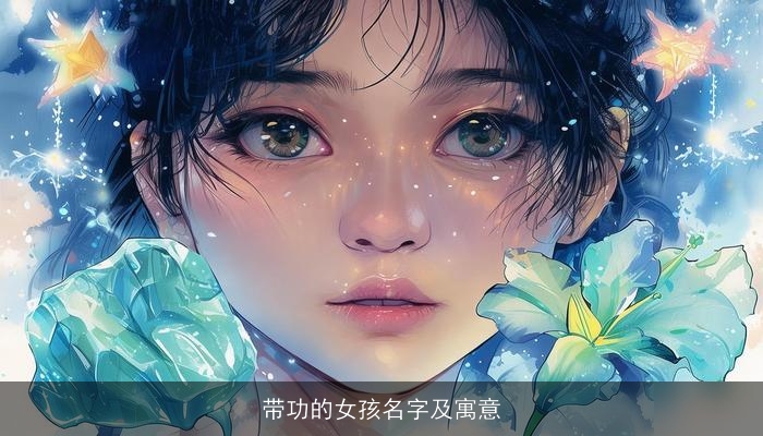 带功的女孩名字及寓意