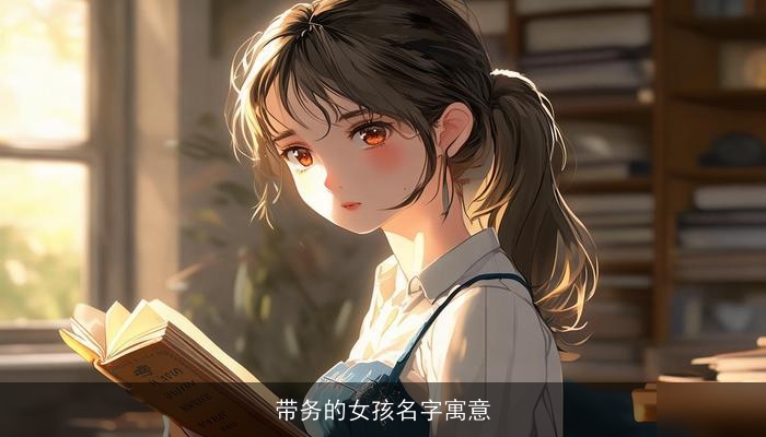 带务的女孩名字寓意