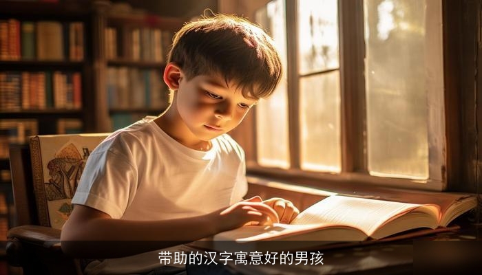 带助的汉字寓意好的男孩