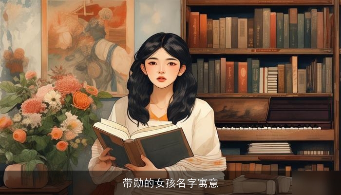 带勋的女孩名字寓意