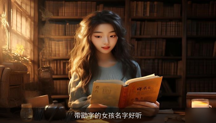 带勖字的女孩名字好听