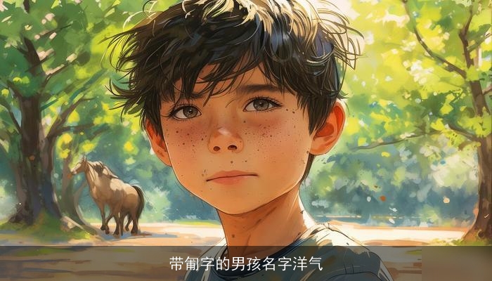 带匍字的男孩名字洋气