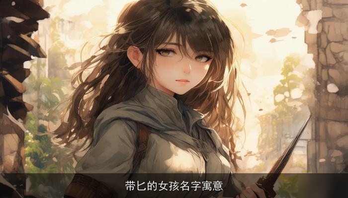 带匕的女孩名字寓意