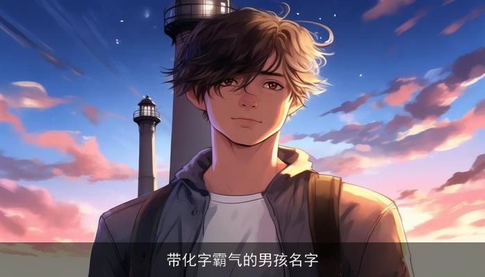 带化字霸气的男孩名字
