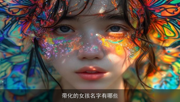 带化的女孩名字有哪些