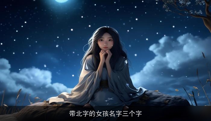 带北字的女孩名字三个字