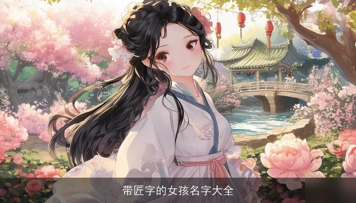 带匠字的女孩名字大全
