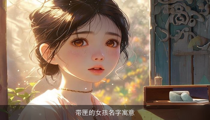 带匣的女孩名字寓意