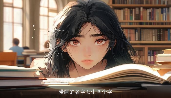 带匱的名字女生两个字