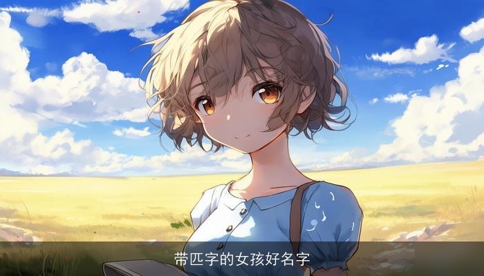 带匹字的女孩好名字