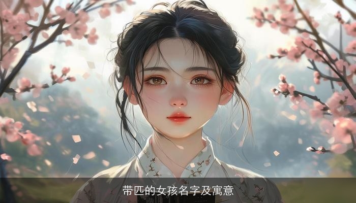 带匹的女孩名字及寓意