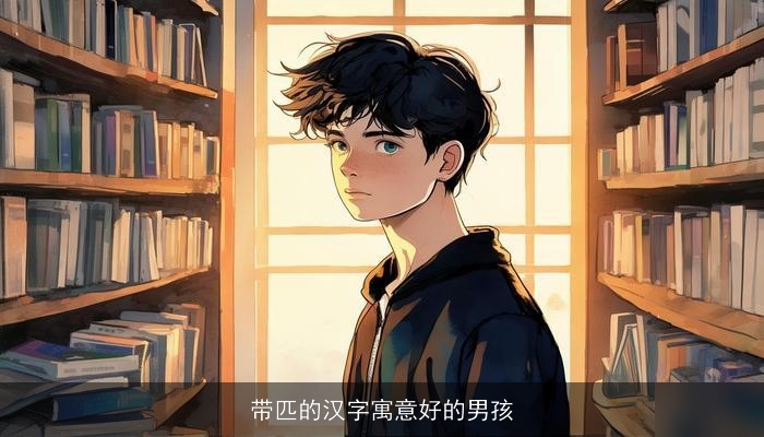 带匹的汉字寓意好的男孩