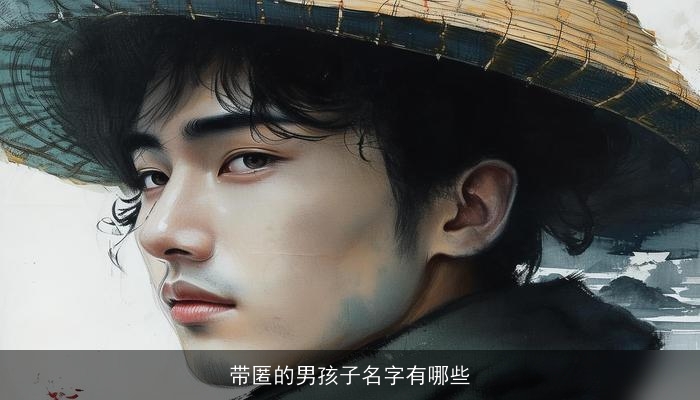 带匿的男孩子名字有哪些